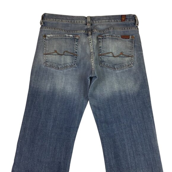 7 For All Mankind Boy Cut Denim Jeans 28 - Picture 7 of 13